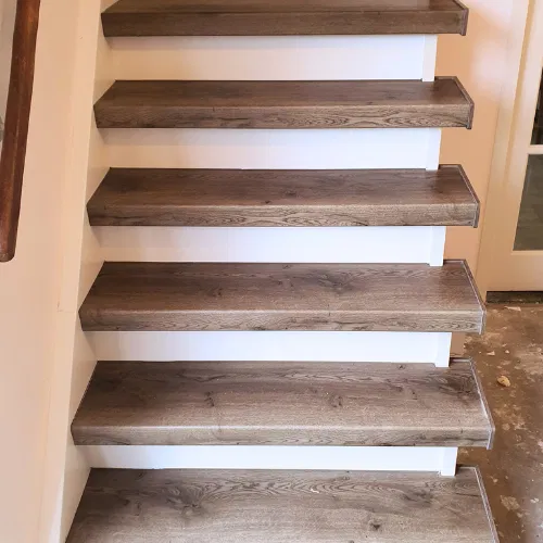 PVC traprenovatie, Trap bekleden met PVC