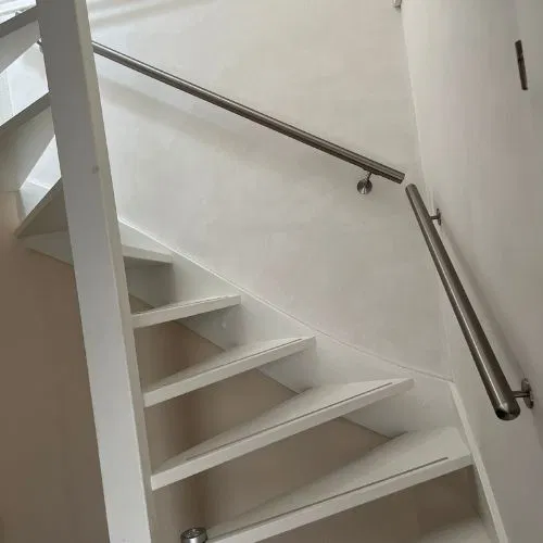 trapleuning rvs rond3