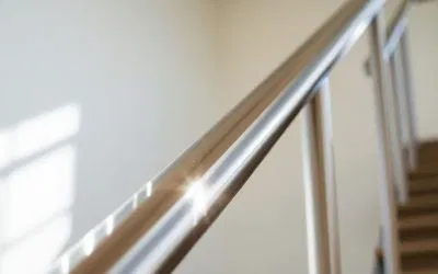 Stalen trapleuningen