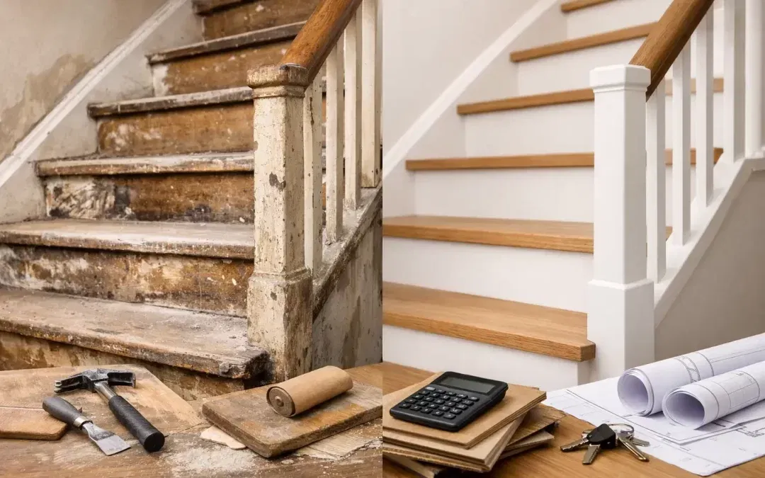 Trap laten renoveren kosten: wat bepaalt de prijs?