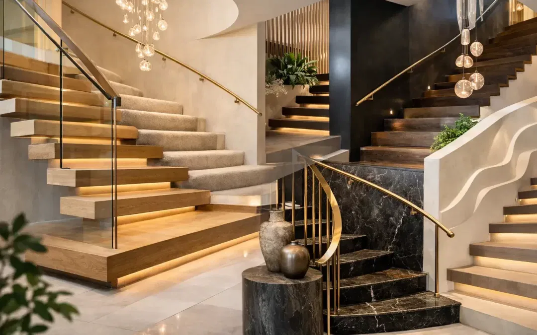 9 luxe trap afwerking ideeën voor thuis