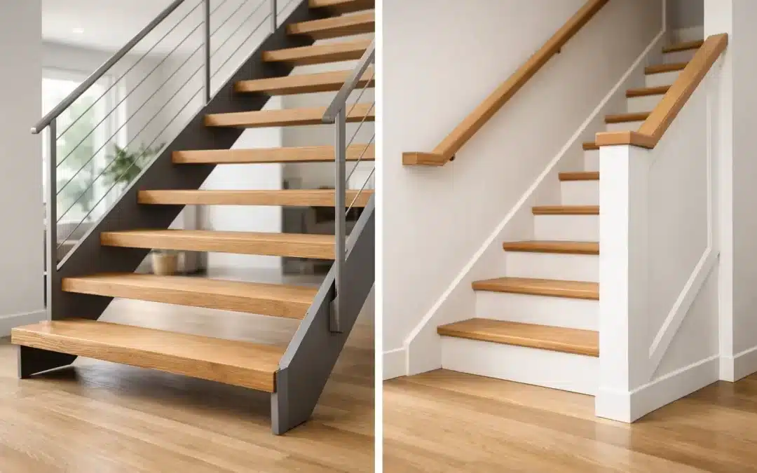 Open versus dichte trap: welke kiest u?